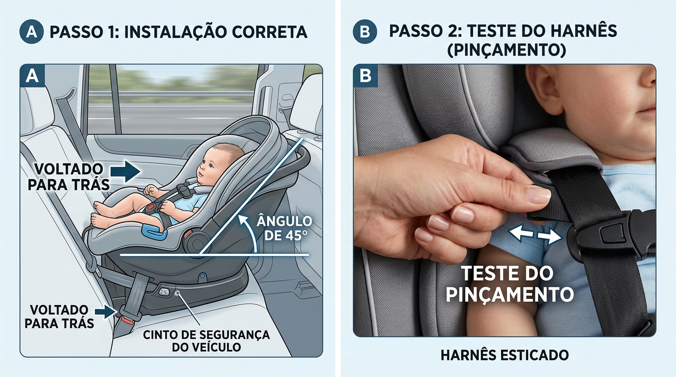 Instalação do Bebê Conforto